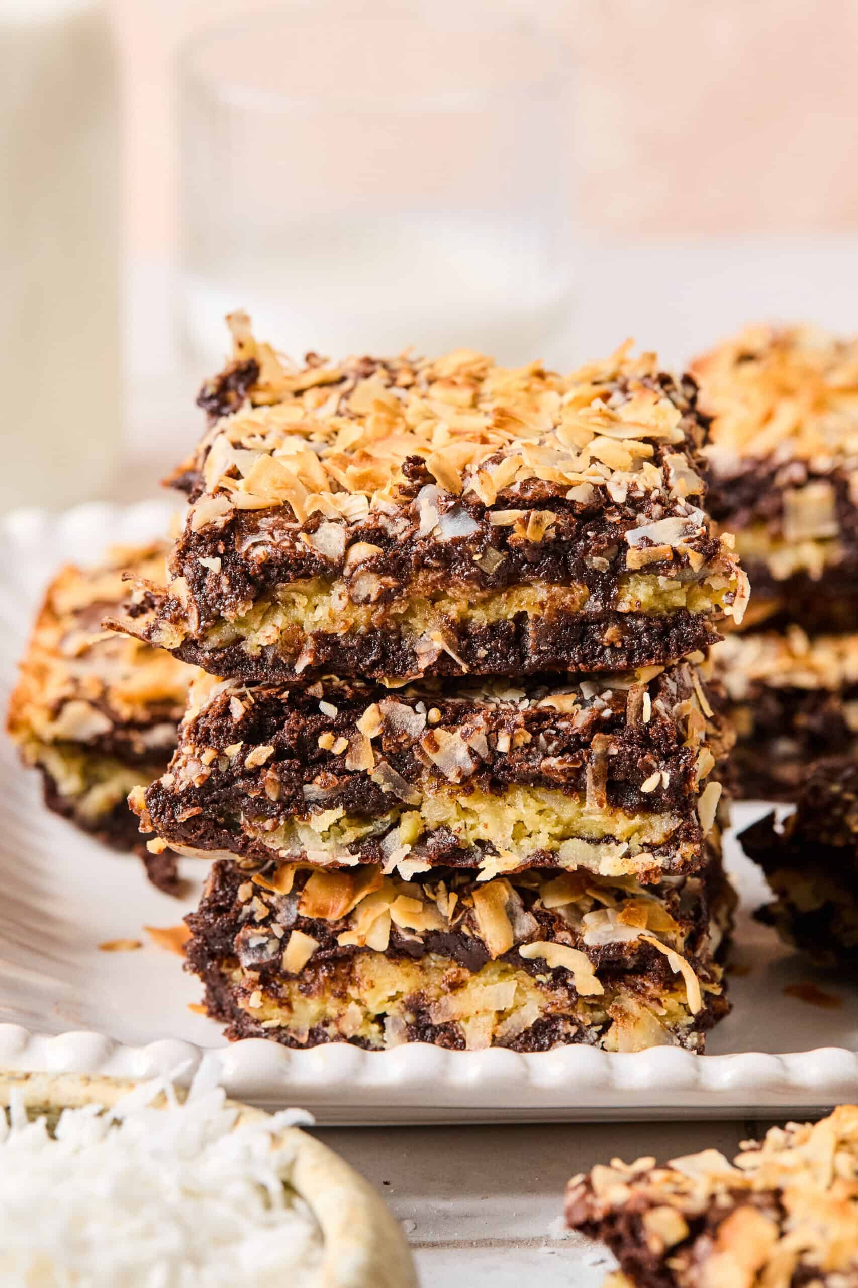 Rich Fudgy Coconut Brownies