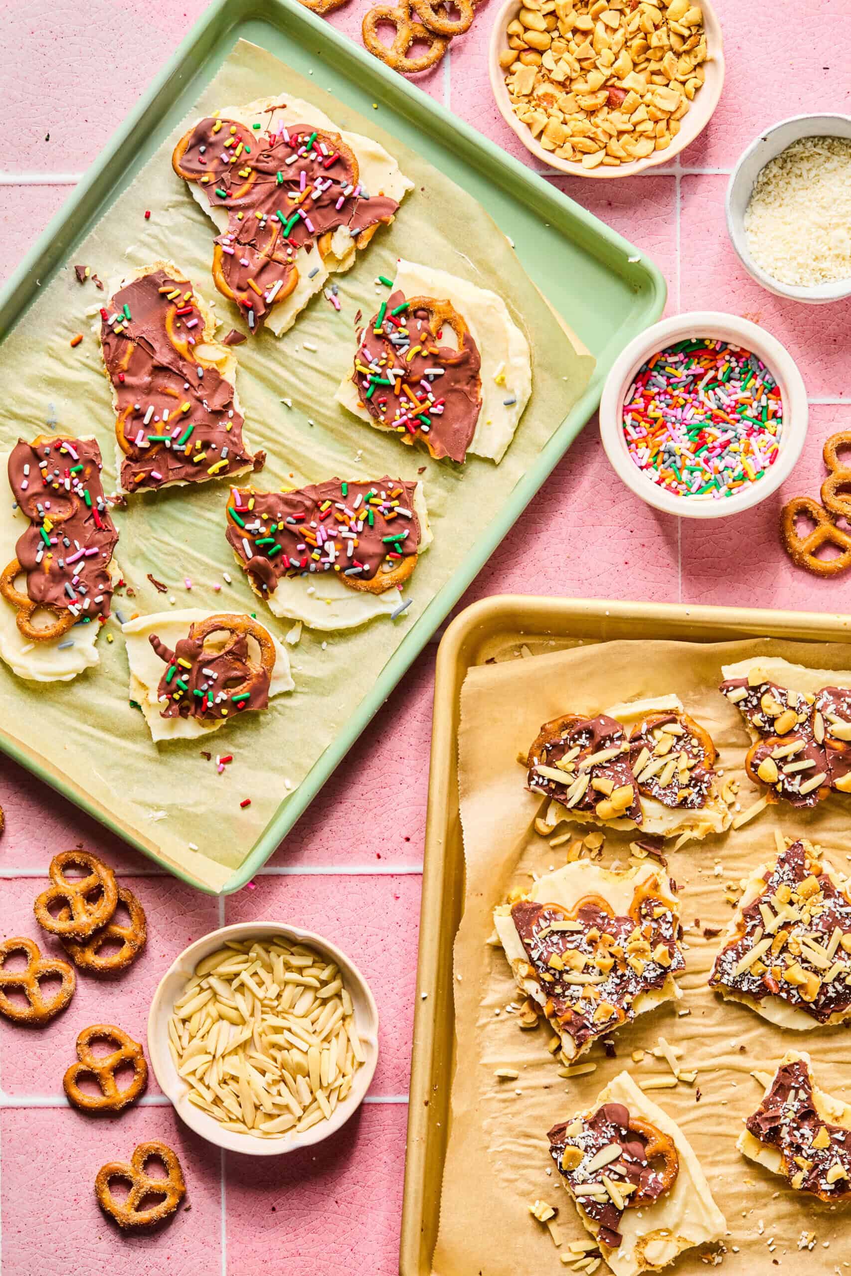 Protein Frozen Yogurt Bark