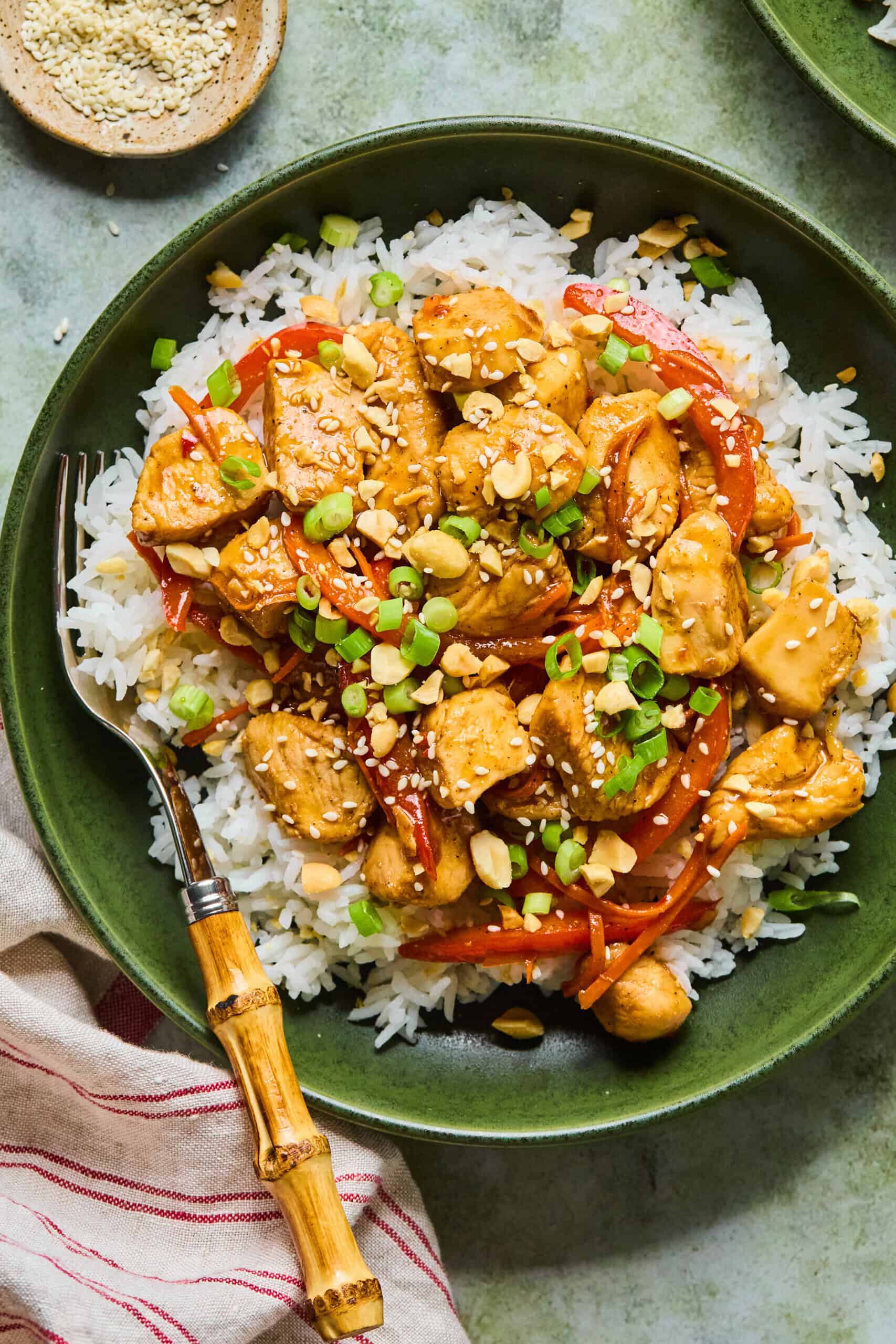 30 Minute Sweet Chili Chicken Bowls