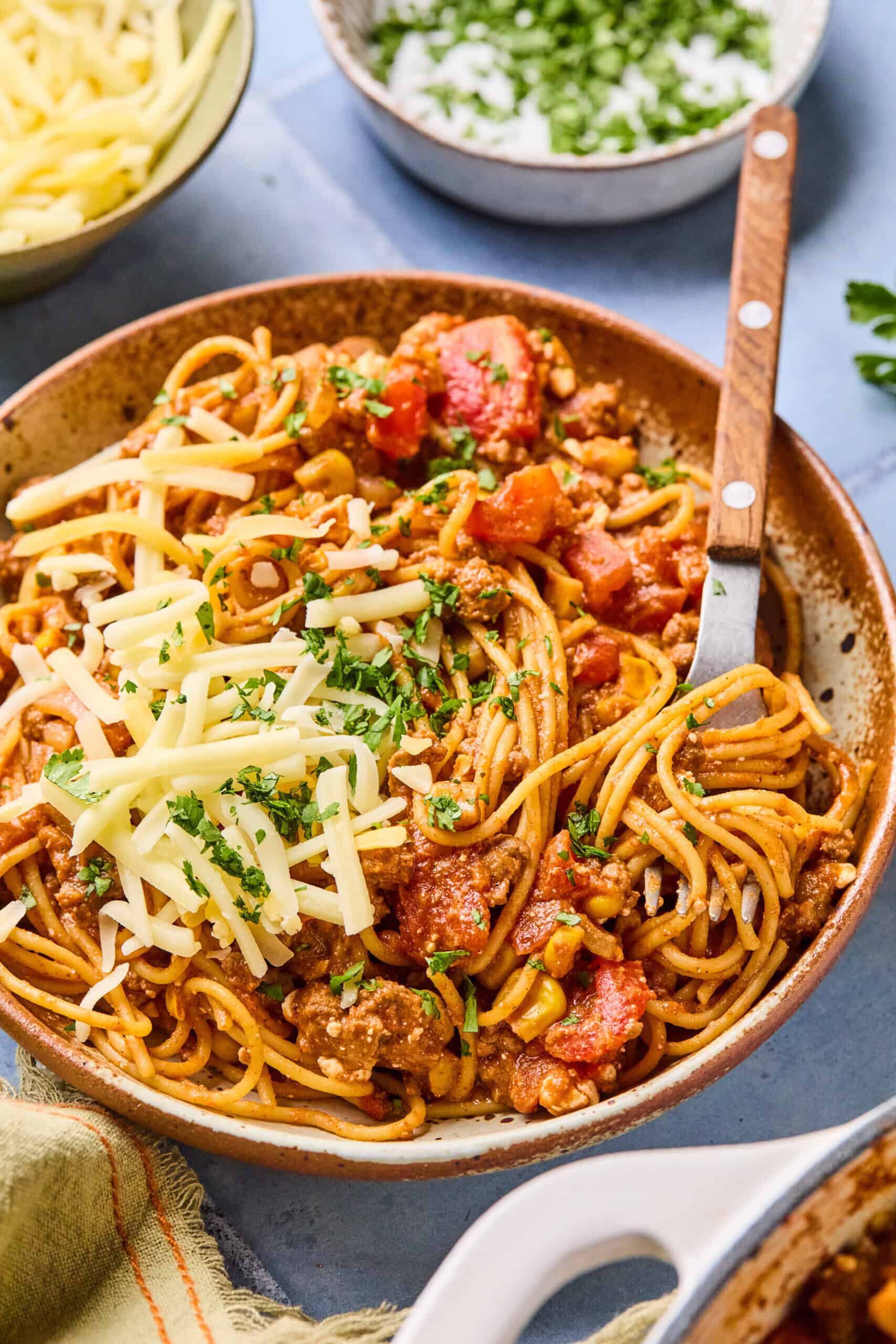 High Protein Taco Spaghetti