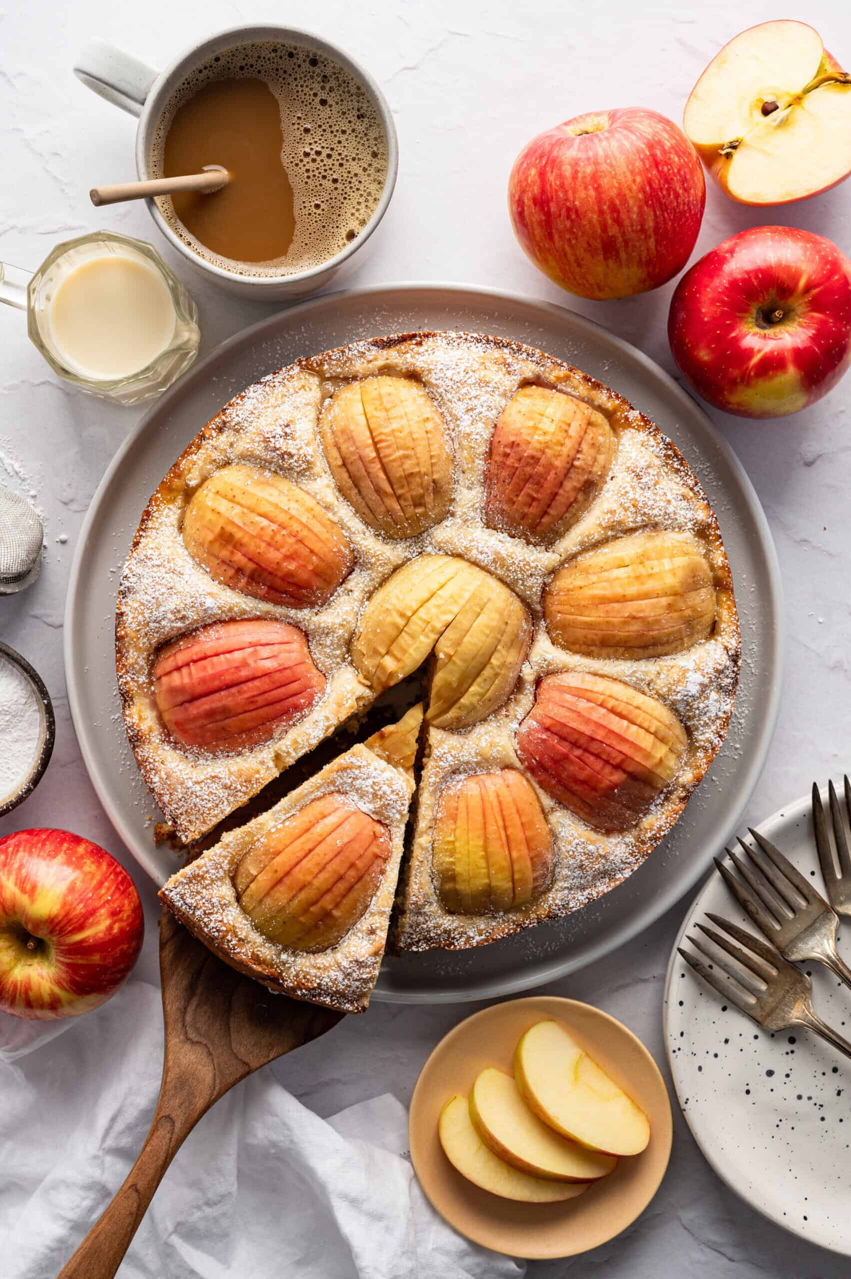 Easy German Apple Cake
