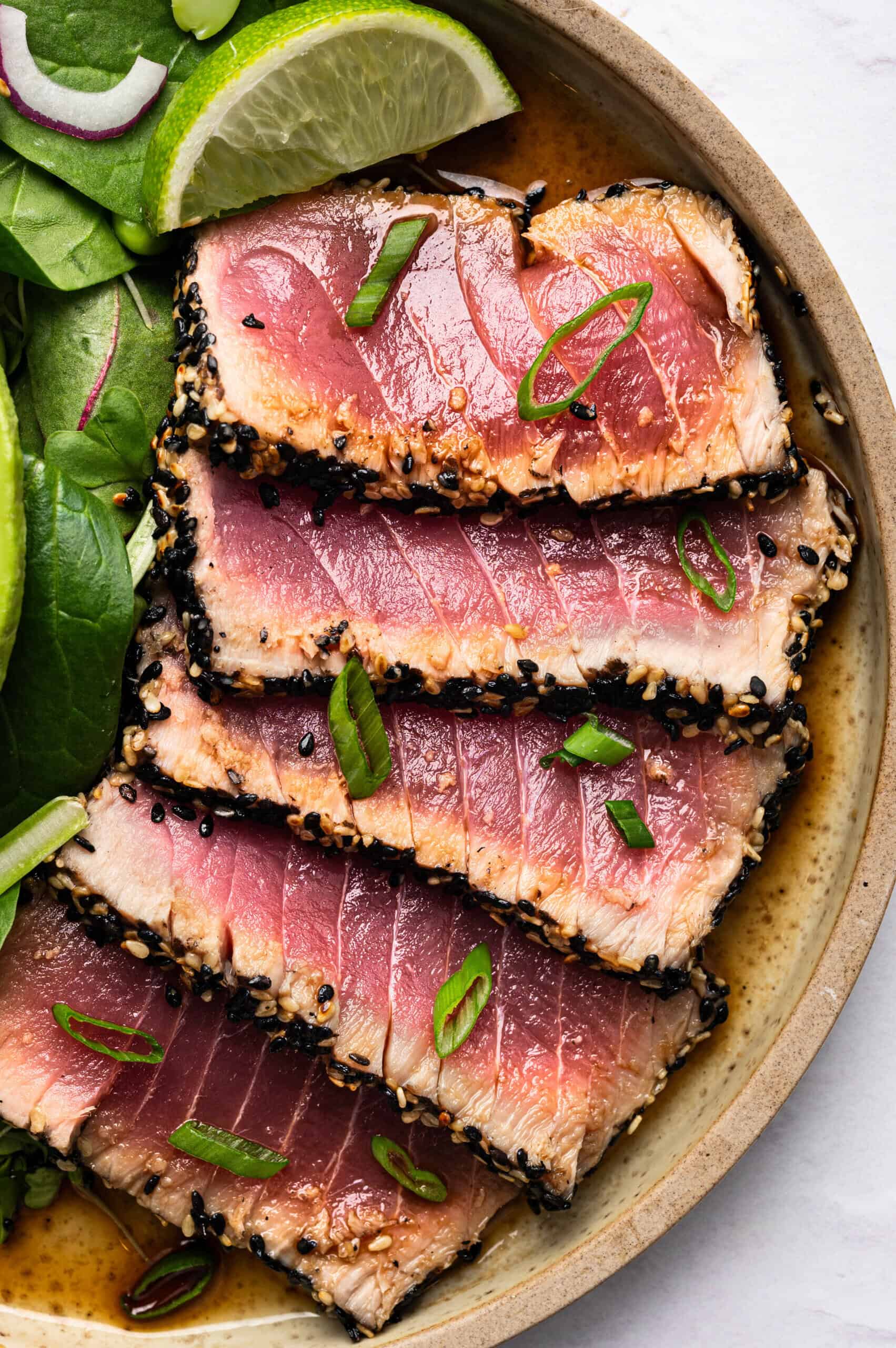 Quick Seared Sesame Crusted Tuna
