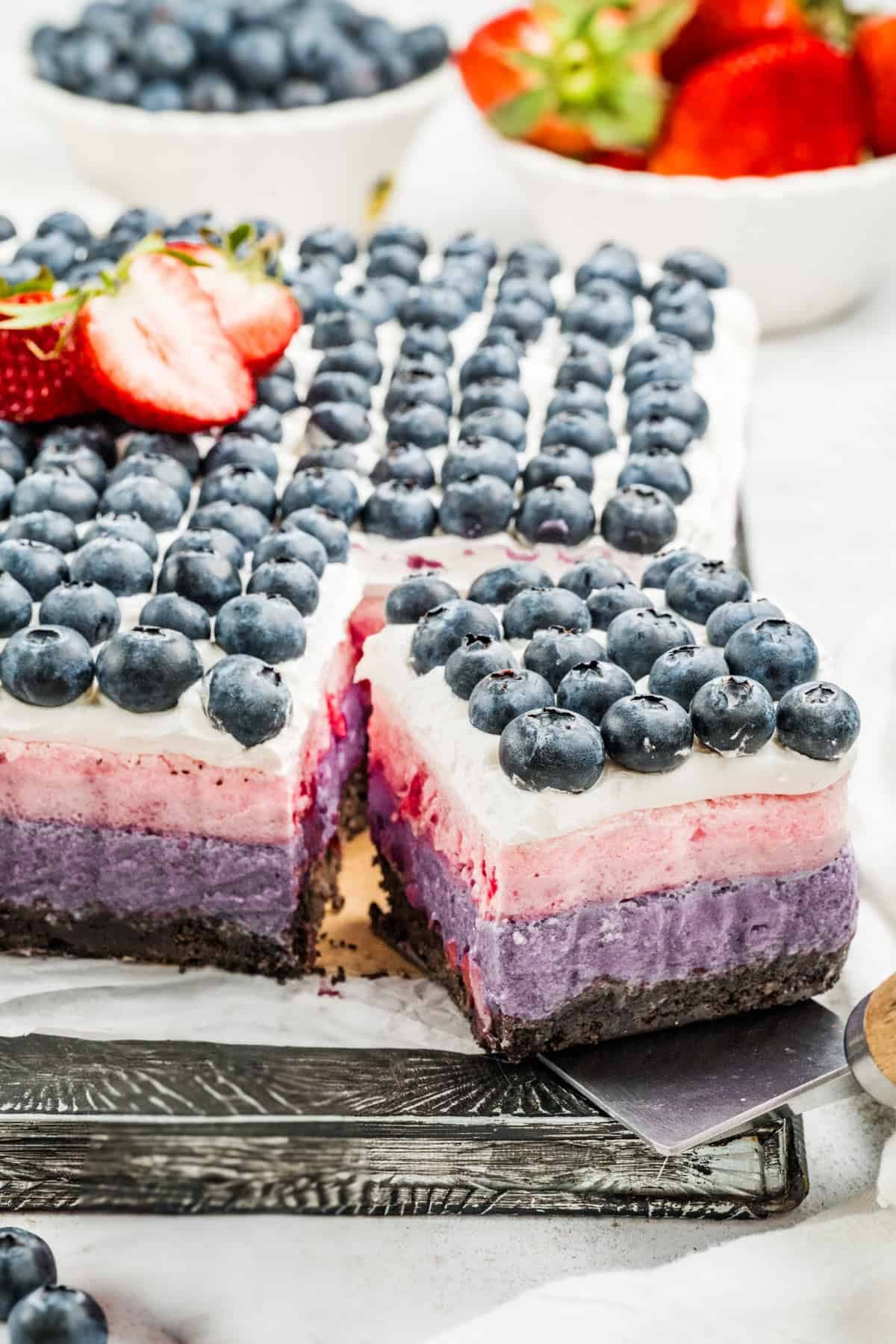 Jell-O No Bake Berry Layer Cake