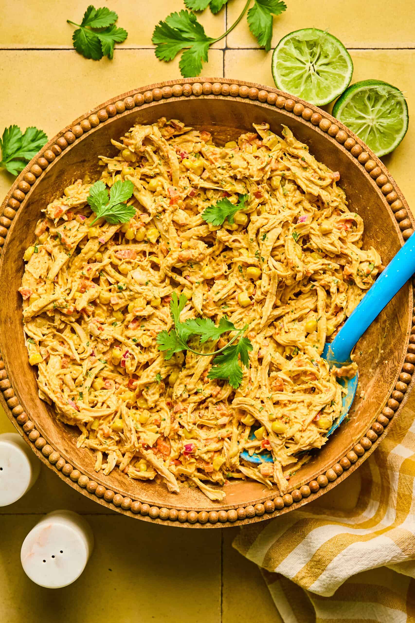 Fire-Roasted Corn Mexican Chicken Salad