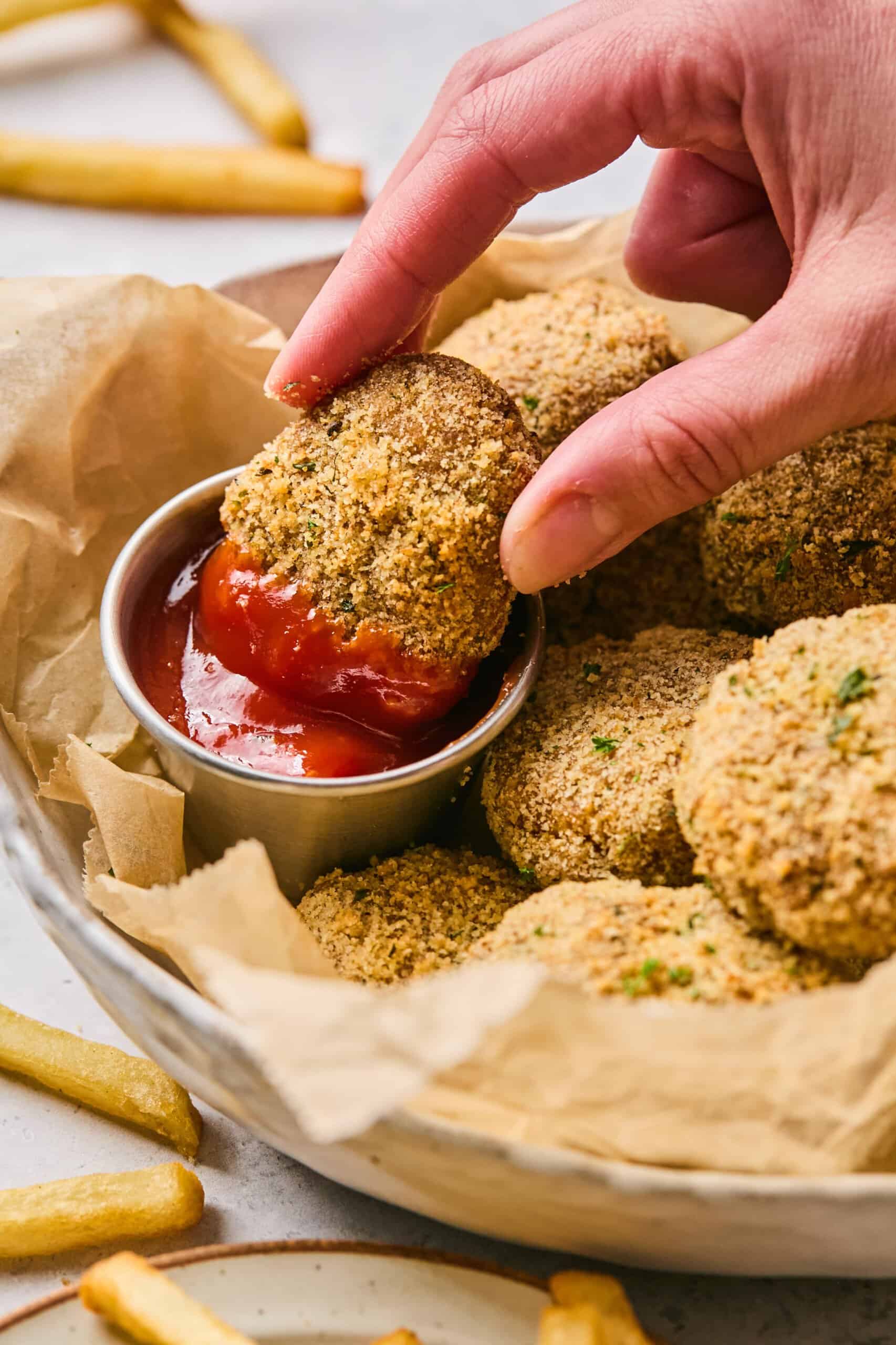 Homemade Air Fryer Ground Chicken Nuggets