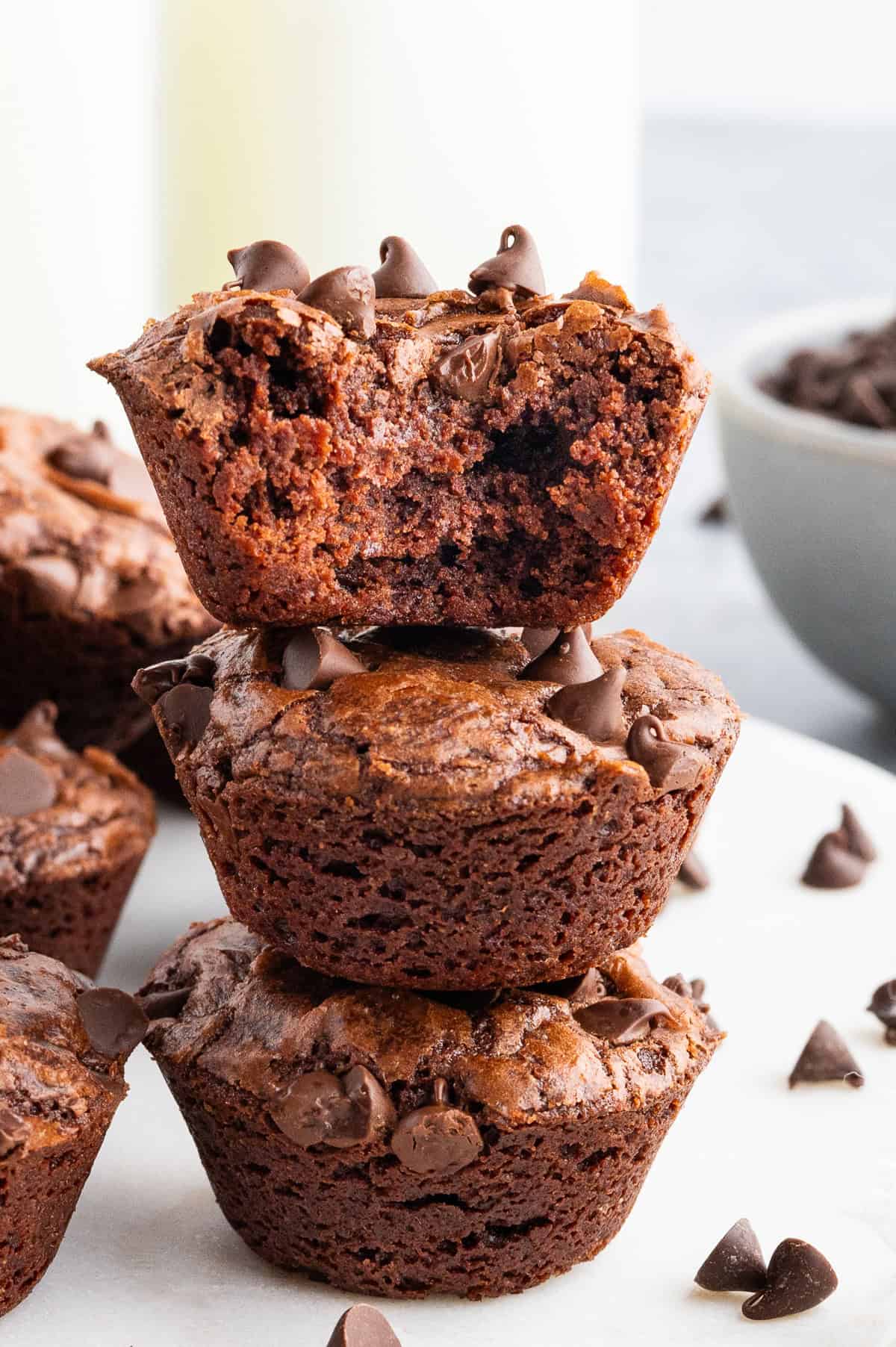 100 Calorie Fudgy Brownie Bites